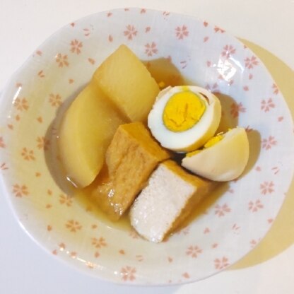 卵もいれて作りました！
味がしっかり染みて美味しくできました♪